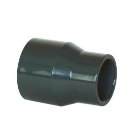 Fip PVC tvarovka - Redukcia dlhá 63–50 x 20 mm , DN=50/20 mm, d=63/27 mm , lepenie / lepenie