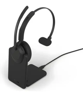 JABRA Evolve3 45 Mono UC Link 390a + nabíjací stojan čierna / Bezdrôtové slúchadlá / Bluetooth / USB-A / 36 h batéria (34599-889-989)