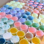 Studio Arhoj Porcelánový hrnček s uškom Red Raspberry Sorbet 300 ml