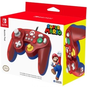 HORI GameCube Style BattlePad - Mario / pre Nintendo Switch (NSP270)
