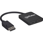 Manhattan 152716 2 porty DisplayPort splitter 3810 x 2160 Pixel; 152716