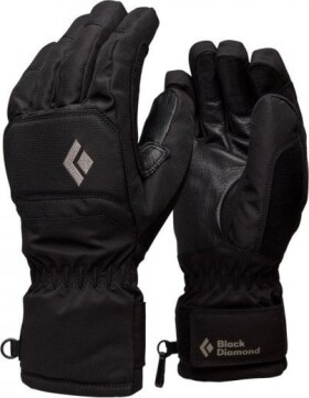 Black Diamond Lyžiarské rukavice W Mission Gloves Black r. S