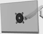 One For All oneforall One for All Monitor Halterung Design Single White DM 7120