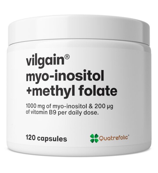 Vilgain Myo‑inozitol + metyl folát – 120 kapsúl
