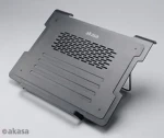Akasa AK-NBCH-30BK chladiaca podložka pre 15.6" notebook / 5 stupňov nastavenia sklonu / USB / čierna (AK-NBCH-30BK)
