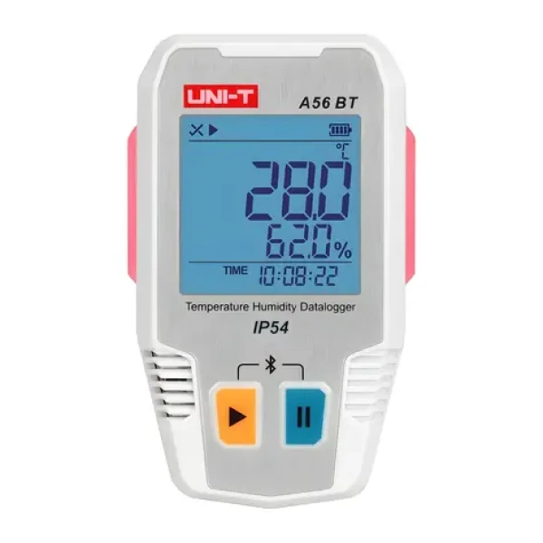 UNI-T A56 BT / Záznamník teploty a vlhkosti / Bluetooth / -40 až 85 °C / IP54 (A56 BT)