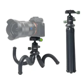 C-ROPE Creatorpod čierna / Statív / Flexibilný / 360° guľová hlava / nosnosť 2 kg (CRP-CPD-BLK)