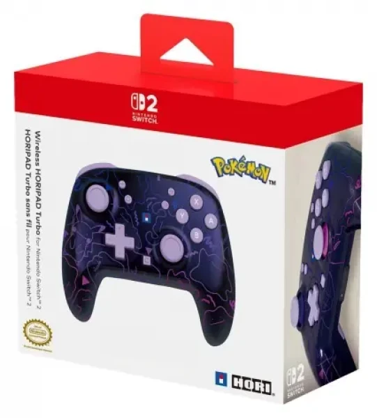 HORI Wireless HORIPAD Turbo (Ditto) / Ovládač pre Nintendo Switch 2 / bezdrôtový / TMR páčky / výdrž 10 h