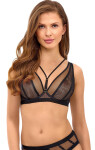 Mäkká podprsenka Lupo 2521 bralette černá 75D