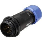Weipu SP2111 / P 5C II guľatý faston, 1 ks; SP2111 / P 5C II