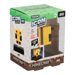 PALADONE Stolová lampa Icon Light Minecraft Včielka / 11 cm / 2x AAA batérie / Licencia Minecraft (PP16018MCFIDEPM)