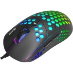 Marvo M399 čierna / herná optická myš / 6400 DPI / RGB / USB / 1.5m (M399)