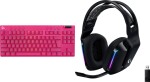Logitech PRO X TKL Lightspeed GX Brown (920-012159) + G733 Lightspeed Czarne (981-000864)