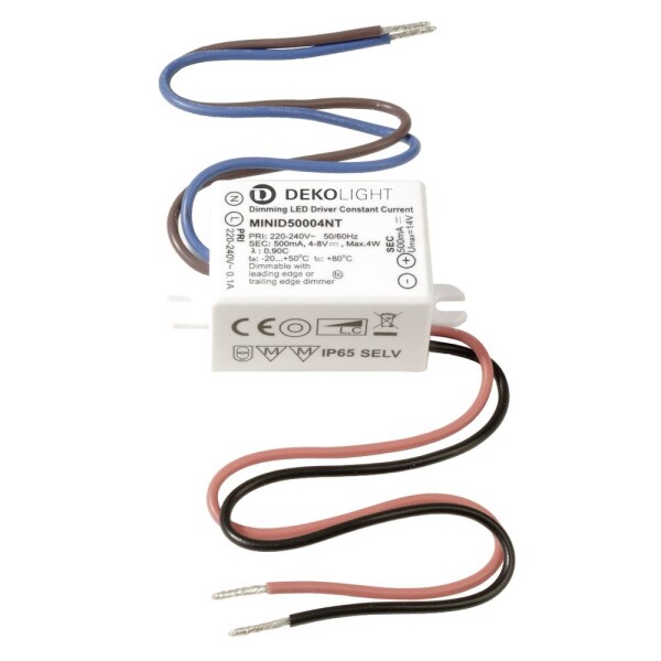 Deko Light MINI, DIM, CC, D LED driver konštantný prúd 4 W 0.50 A 4 - 8 V/DC; 872014