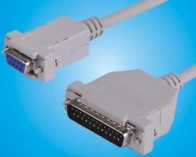 MicroConnect DB25-DB9 sivá / Sériový kábel / DB-25 / DB-9 / 1,8 m (IBM029-2)