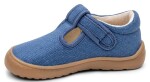 Chlapčenské barefoot papuče KIRBY JEANS - modré - 27