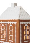 KÄHLER Porcelánový svietnik Gingerbread Lighthouse Medium