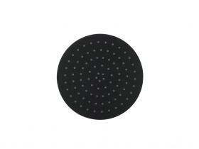 BESCO - Hlavová sprcha SLIM UNI R - guľatá - Farba - Čierna , Rozmer hlavovej sprchy - Ø 300 mm BADPUOCZ