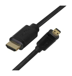 Unitek Micro HDMI - HDMI kábel čierny / Kábel / HDMI 2.0 / 60Hz / 2 m (Y-C182)