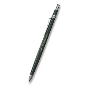 Faber-Castell TK 4600 Mechanická ceruzka 2mm / čierna-strieborná (134600)
