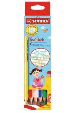 STABILO Trio thick sada 6 pasteliek (23510)