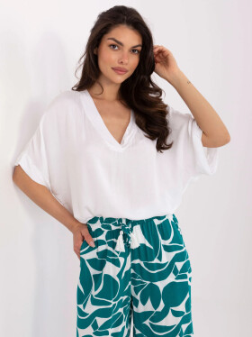 Blúzka TW BZ BI 3228.75 biela XL
