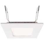 Deko Light 565154 LED Panel Square 8 LED vstavané svetlo En.trieda 2021: G (A - G) LED pevne zabudované LED osvetlenie 7 W Signálna biela (RAL 9003); 565154