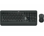 Logitech Wireless Desktop MK540 Advanced DE / Klávesnica / Myš / USB / Šedá / DE (920-008675)