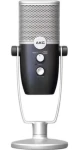 AKG Ara strieborná/modrá / Mikrofón / USB / 24 bit / 96 kHz / stolný stojan (ARA)