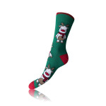 Darčeková krabica zábavných bláznivých ponožiek 4 páry CRAZY SOCKS BOX - BELLINDA - červená 39 - 42