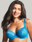 Panache Rocha Balcony peacock blue 10341