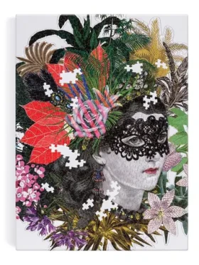 Galison Tvarové puzzle Christian Lacroix: Mam'zelle Scarlett