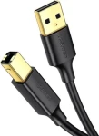 Ugreen Kábel USB-A 2.0 USB-B 2.0 čierna