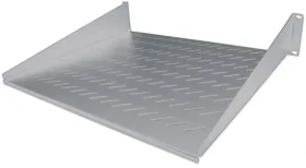 Intellinet 19" polica do racku sivá / Polica / 2U / nosnosť 25 kg / hĺbka 250 mm / oceľ (712217)