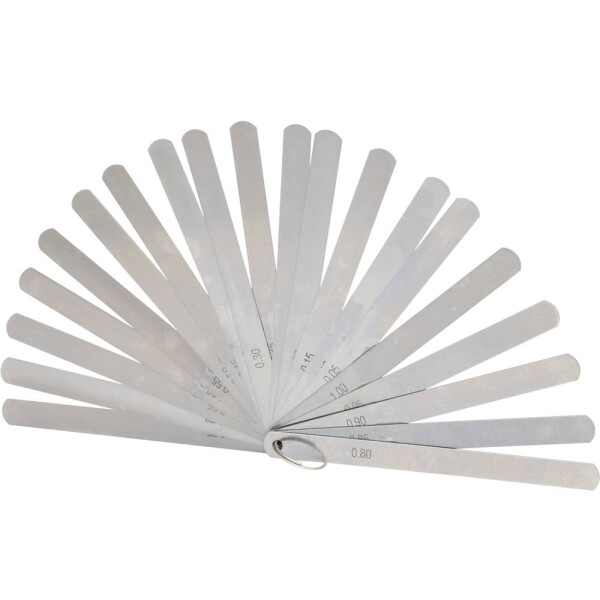 KS Tools 300.0616 Mierka vôle piesta, 20 listov, 0,05-1 mm; 300.0616