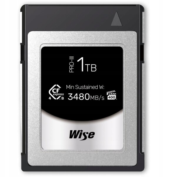 Wise Wise CFexpress 4.0 Type B PRO MK-III R:3700Mbs W:3600MBs