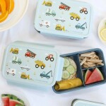 A Little Lovely Company Desiatový box Bento Vehicles 1,2 l