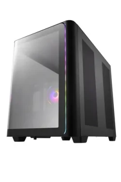 Fortron FSP M580-BP čierna / Skriňa / Midi Tower / ATX bez zdroja / 4X ARGB / priehľadná bočnica (POC0000247)