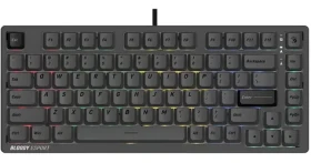 A4Tech Bloody MS76 šedá / Herná klávesnica / magnetická / 75% / Rapid Trigger / RGB / USB (A4TKLA47833)