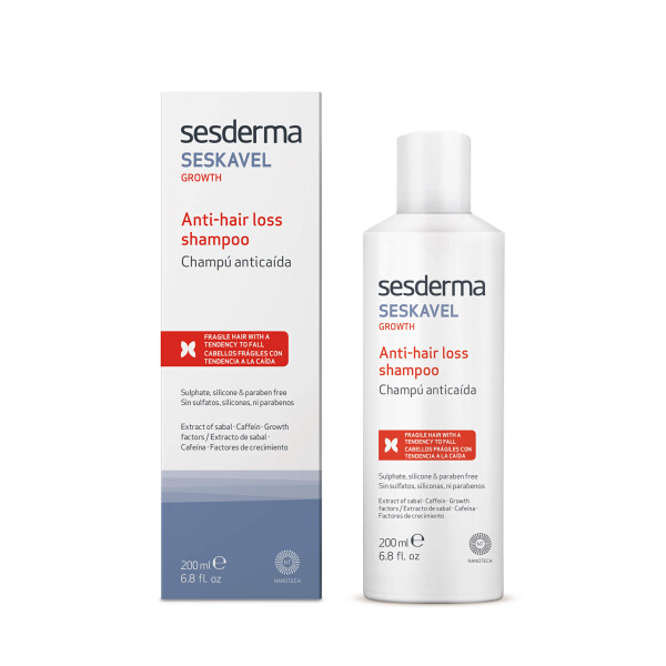 SESDERMA Seskavel šampón proti vypadávaniu vlasov 200 ml