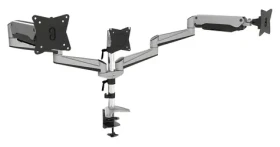 Digitus DA-90363 / Držiak pre tri monitory / Do 27" / VESA 75x100 a 100x100 / Nosnosť 3x 6 kg (DA-90363)