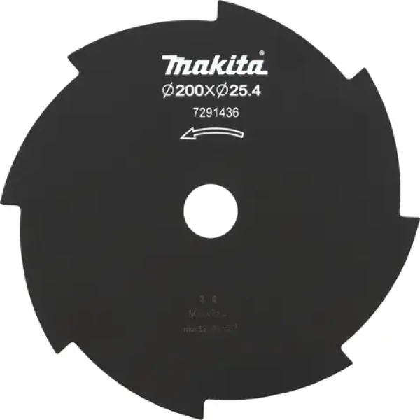 Makita 191Y44-2 Vyžínací nôž 200x25.4 mm / 8 zubov / pre model DUR19 (191Y44-2)