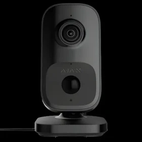 AJAX IndoorCam čierna / Vnútorná IP kamera / 4 Mpx / Wi-Fi / PIR senzor / AI detekcia (111567.303.BL1)