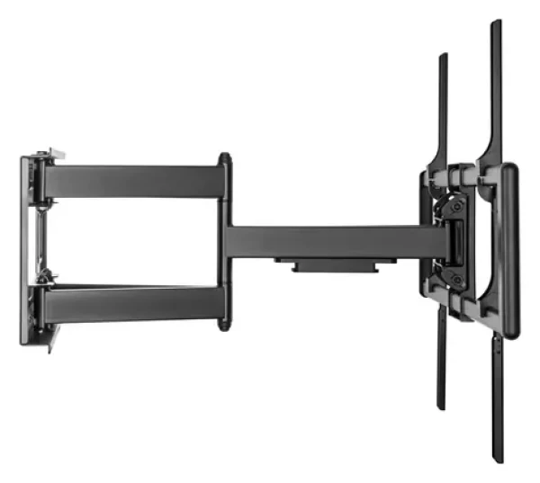 Equip Držiak TV 60-120" čierny / Držiak TV / naklápací a otočný, 2 ramená / VESA 200x200-900x600 / nosnosť 120 kg (650343)