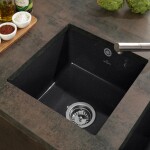 VILLEROY & BOCH VILLEROY & BOCH - Keramický drez Subway 50 SU chromit podstavný 440 x 440 bez excentra 332501J0