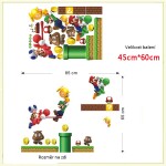 Veselá Stena Samolepka Super Mario Veľkosť: 72 x 60 cm