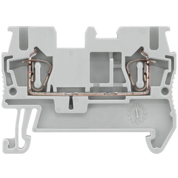 Siemens 8WH20000AF00 priechodná svorka prípojka s pružinovým protiťahom sivá 50 ks; 8WH20000AF00