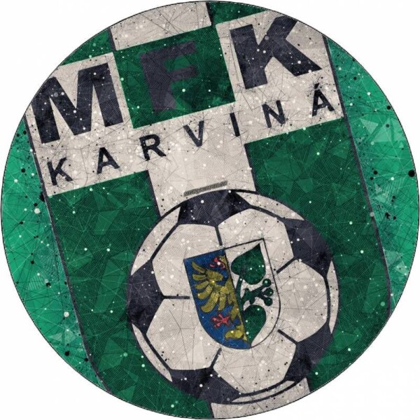 Jedlý papier Logo MFK Karviná 19,5 cm - Pictu Hap - Pictu Hap