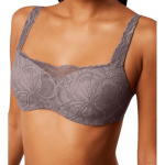Dámska podprsenka Body Make-Up Illusion Lace Balconette Bra - Triumph naze béžová (00NZ) 075B