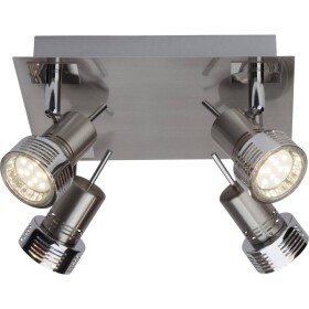 Brilliant Kassandra G34735/77 stropná lampa LED GU10 12 W chróm (satinovaný); G34735/77